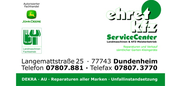 Ehret KFT Service Logo
